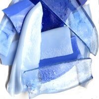 Smalti: Cool Blues (offcuts)