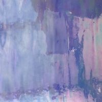 Glass: Lilac Blue iridescent