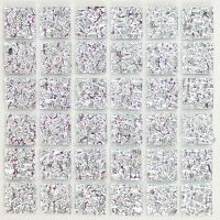 Textured Mirror tiles, silver, 15mm Textured Mirror tiles, silver, 15mm