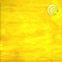 Glass: Spectrum 96 Canary Wispy opaque