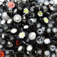 Millefiori by Effetre: Lava black