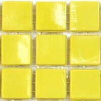 Glass tile, 15mm: Banana