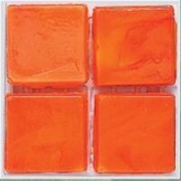 Glass tile, 15mm: Mandarin