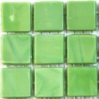 Glass tile, 15mm: Mint