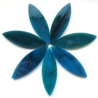 Stained Glass Petals: Waverider large