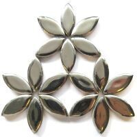 Ceramic Petals XL: Silver