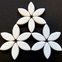 Ceramic Petals XL: White