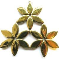 Ceramic Petals XL: Gold