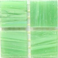 Glass tile, 20mm: Frond