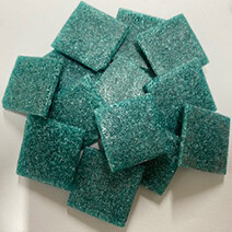 Glass tile, 20mm: Dark Jade