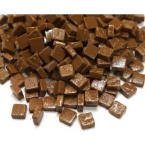 Glass tile, 8mm Standard: Coffee