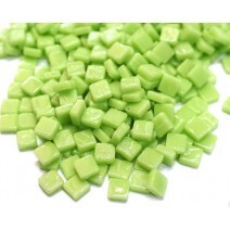Glass tile, 8mm Standard: Mint green