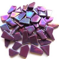 Glass Snippets: Iridised Grape
