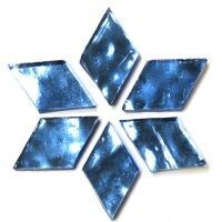 Mirror Diamonds - Glacial Blue