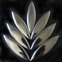 Ceramic Ellipse - Silver