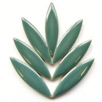 Ceramic Ellipse - Phthalo green