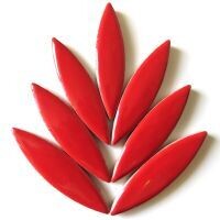 Ceramic Ellipse - Poppy Red