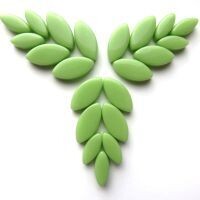 Glass Petals, Mint Green