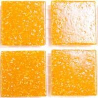 Glass tile, 20mm: Orange Glass tile, 20mm: Orange