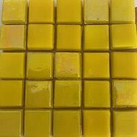 Glass tile, 10mm: Bright Yellow