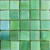 Glass tile, 10mm: Lime