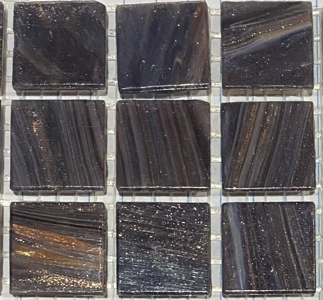 Glass tile, 20mm: Grape Delight
