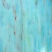 Stained glass strips: Aqua Green Purple