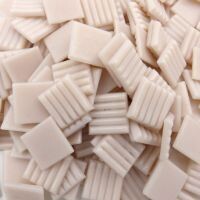 Glass tile, 20mm: Rose Cream