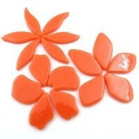 Glass, Fallen Petals: Mandarin