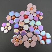 Glass petal, Sakura Blossom, Buddleia
