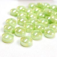 Optic Drops: Pearlised soft green