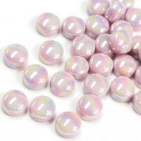 Optic Drops:  Pearlised pale pink