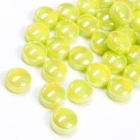Optic Drops:  Pearlised Yellow Green