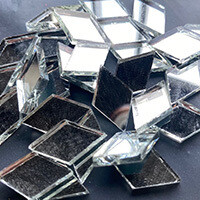 Mirror Diamonds, Silver, 50g