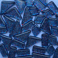 Glitter Glass: Sapphire