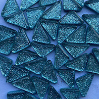 Glitter Glass: Pale Blue