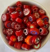 Millefiori red mix