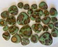 Ceramic Pebble, Choc Mint