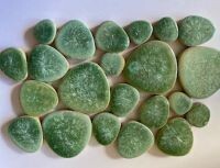 Ceramic Pebble, Iced Jade