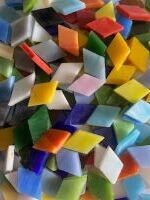 Stained Glass, opaque diamond mix