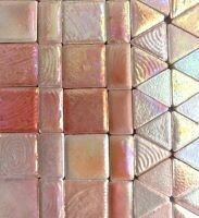 Ceramic Geometrics: Iridised soft pink