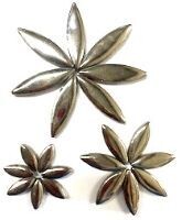 Ceramic Petals, Silver metallic