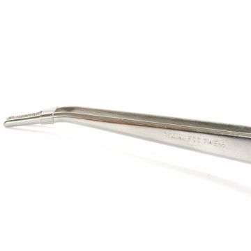 Needle nose tweezers (curved)