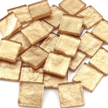 20mm Glass tile: Goldenberry