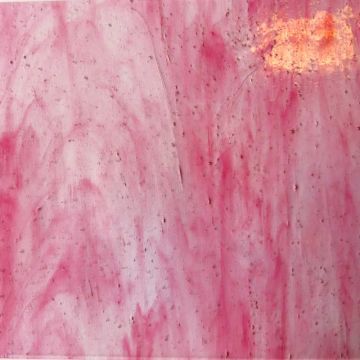 Stained Glass Sheet: Fuchsia Wispy