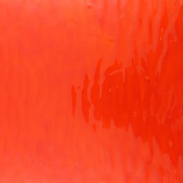 Stained Glass Sheet: Deep Tangerine