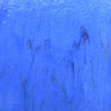 Stained Glass Sheet:  Sky Blue Streaky