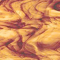 Stained Glass Sheet: Brown Wispy