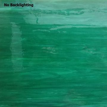 Stained Glass Sheet: Mid Green Streaky