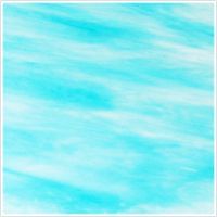 Stained Glass Sheet:  Soft Aqua Streaky